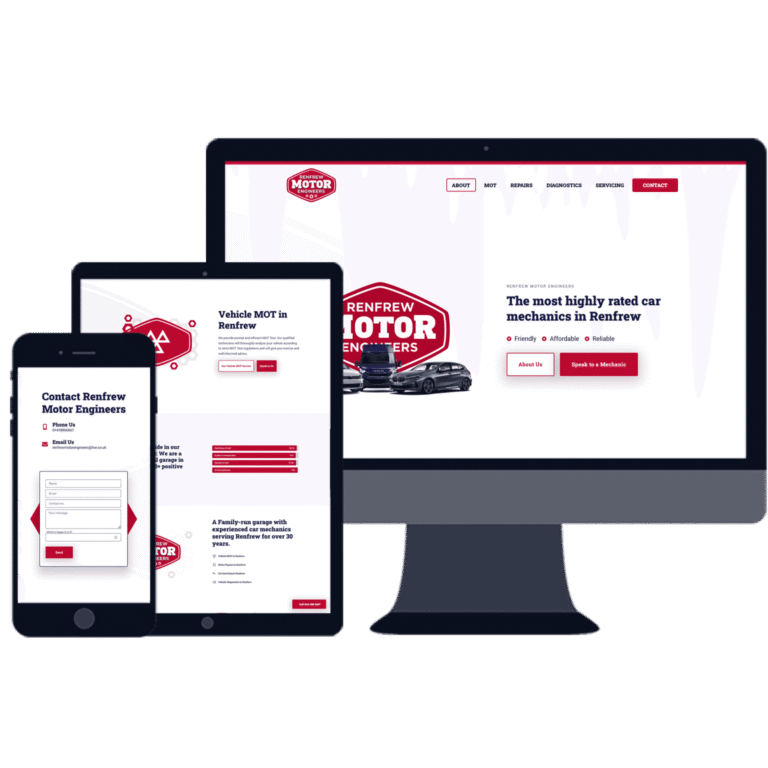 Expert web design team creating high-performance websites